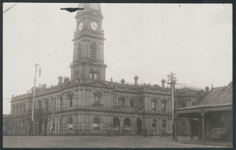 North Melbourne Post Office, 1917–30