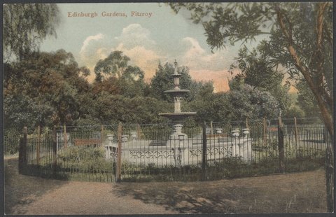 Edinburgh Gardens, Fitzroy, c. 1906