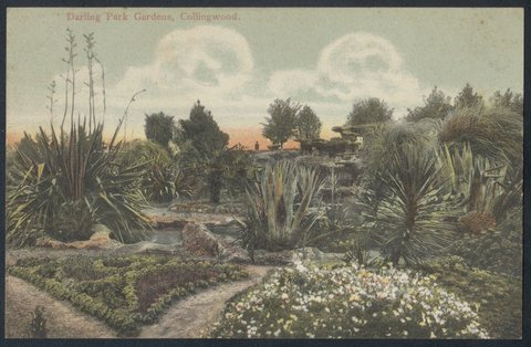 Darling Park Gardens, Collingwood, 1900s