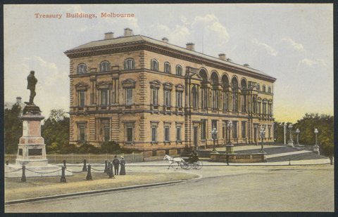 Treasury Buildings, Melbourne, 1900s