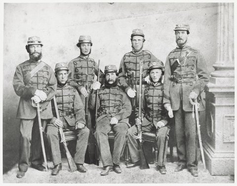 Victorian Volunteer Rifles, Prahran And South Yarra Company : Captain Moody. 1861, 1861?