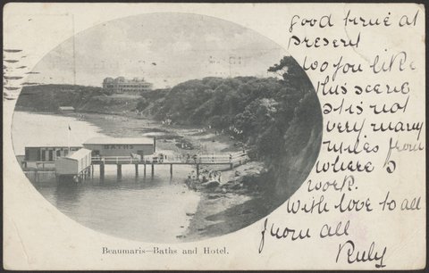 Beaumaris - Baths and Hotel, 1904–06