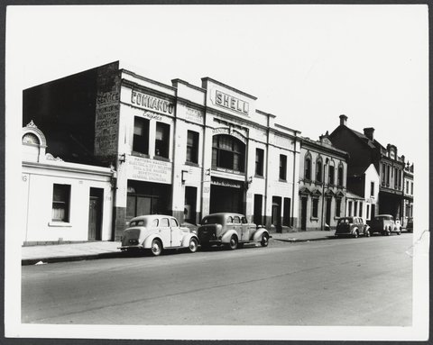 Spring Street - west side, north of no. 285, 1950
