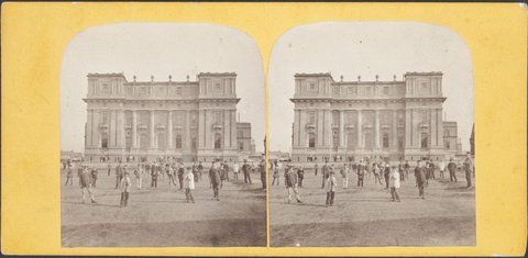 Parliament Library, Melbourne, 1860