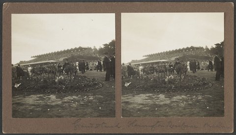 Grand Stand, Flemington Racecourse, Melbourne, 1925