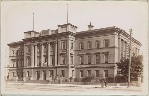 Melbourne Customs House, 1892–1900