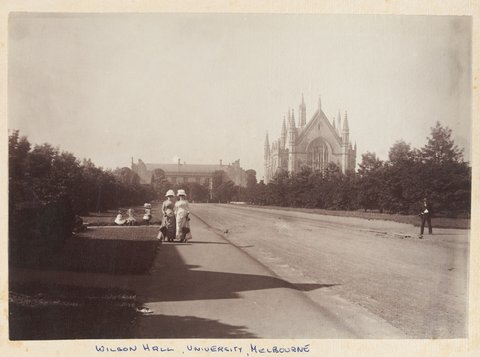 Wilson Hall, University, Melbourne, 1880–1900