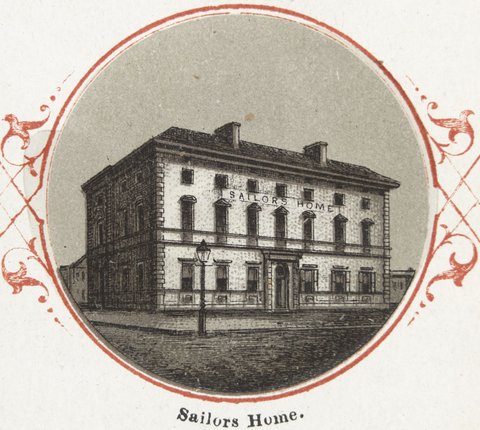 Sailors Home. [Melbourne], 1866–70