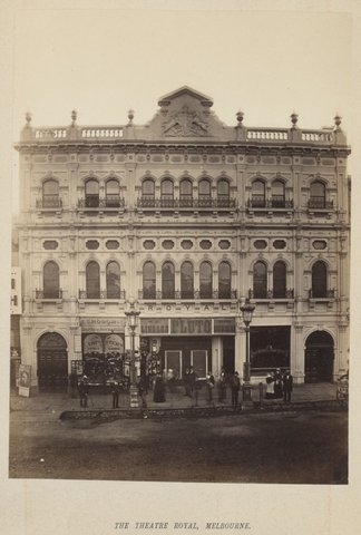 The Theatre Royal, Melbourne, 1877