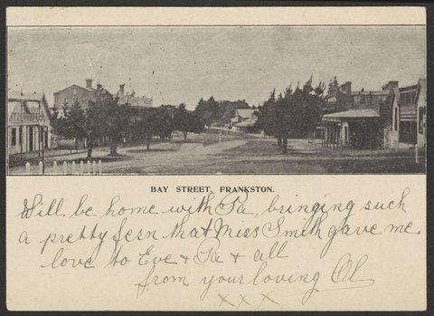 BAY STREET, FRANKSTON, c. 1905