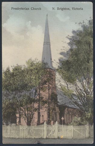Presbyterian Church N. Brighton, Victoria, c. 1908
