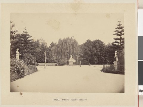 Central Avenue, Fitzroy Gardens, 1877