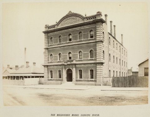 The Melbourne Model Lodging House, 1877