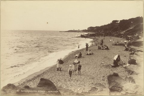Sandringham Beach, 1892–1900