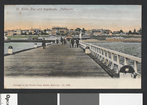 St. Kilda Pier and Esplanade, Melbourne, 1895–1915