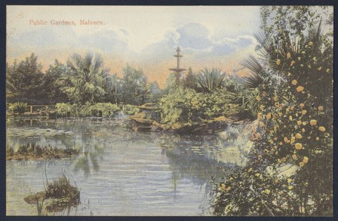Public Gardens, Malvern, 1900s