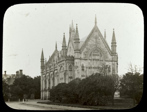 Wilson Hall, Melbourne University, 1882–1930