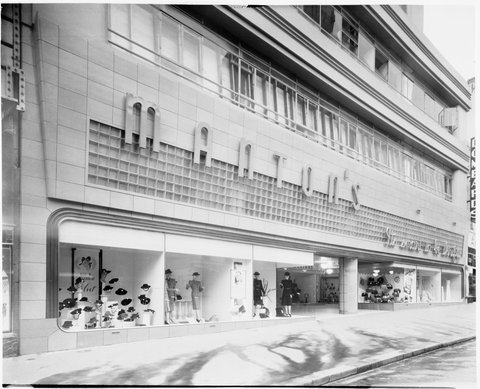 Manton's Department Store signage, Bourke Street, c. 1943