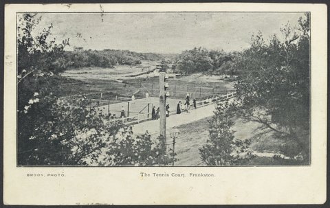 The Tennis Court, Frankston, c. 1906
