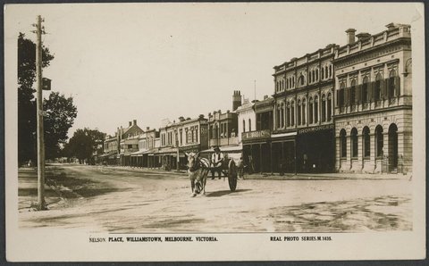 Nelson Place, Williamstown, Melbourne, Victoria, 1910?