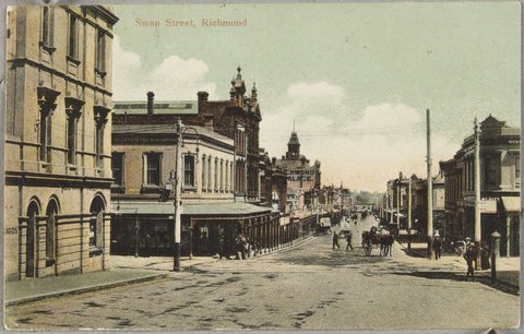 Swan Street, Richmond, c. 1907