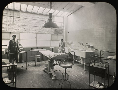 Views of St. Andrew's Hospital, East Melbourne, c. 1936