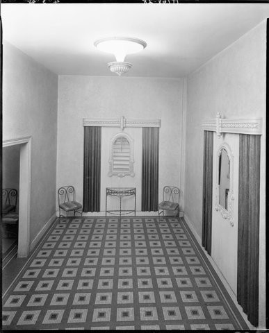 Hallway, Regent Theatre, Collins Street, Melbourne, 1948