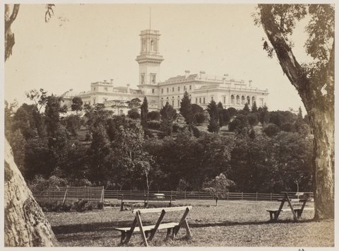 Government House. Melbourne, 1875