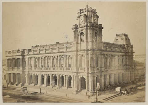 Post Office. Bourke Street. [Melbourne], 1875