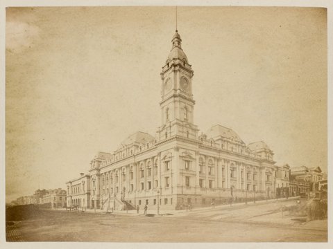 Town Hall [Melbourne], 1875