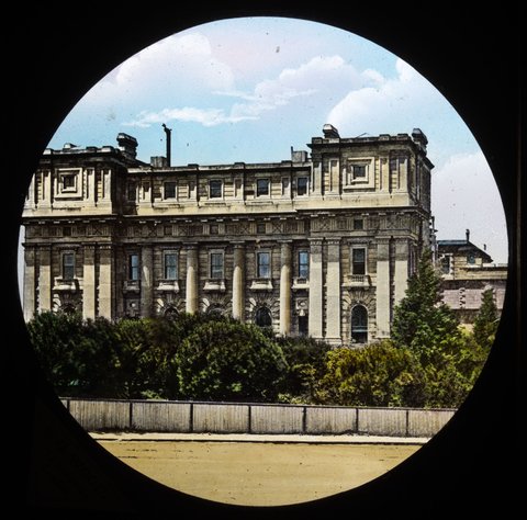 Legislative Assembly Melbourne [Parliamentary Library], c. 1890