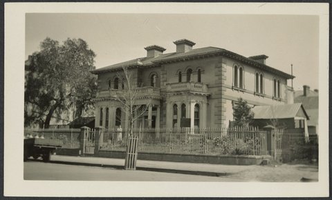 Home of Henry "Money" Miller, George St., Fitzroy, 1934