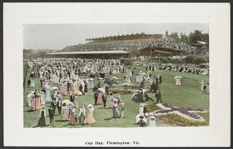 Cup Day, Flemington, Vic, c. 1911