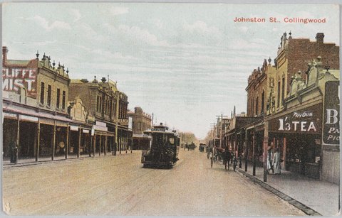 Johnston St; Collingwood, 1900?