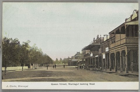 Queen Street, Warragul looking West, c. 1908