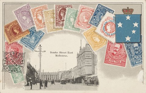 Bourke Street East Melbourne, c. 1906