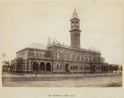 The Richmond Town Hall, 1877