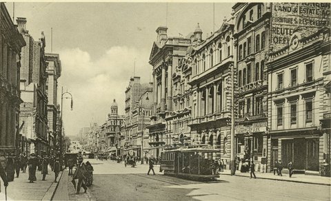 Collins Street, Melbourne, c. 1907
