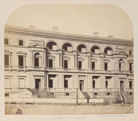 New Treasury Building [Melbourne], c. 1861