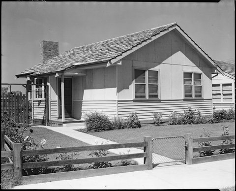 Housing Commission of Victoria homes on the Coburg Estate, 1948