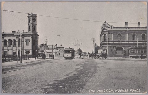 The Junction, Moonee Ponds, 1908?
