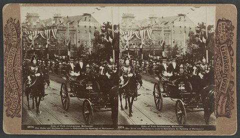 Duke of York Celebrations Melbourne, 1901