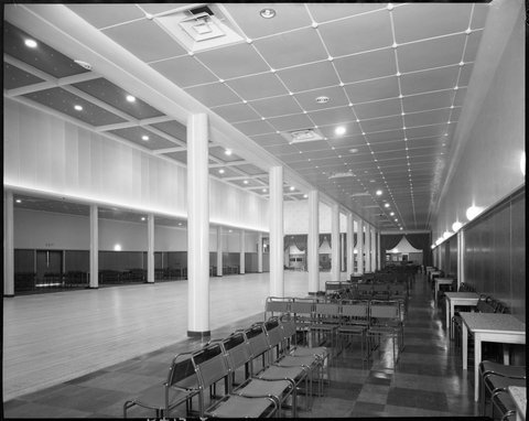 "Interior of Royale Ballroom, Exhibition Buildings, Carlton", c. 1952