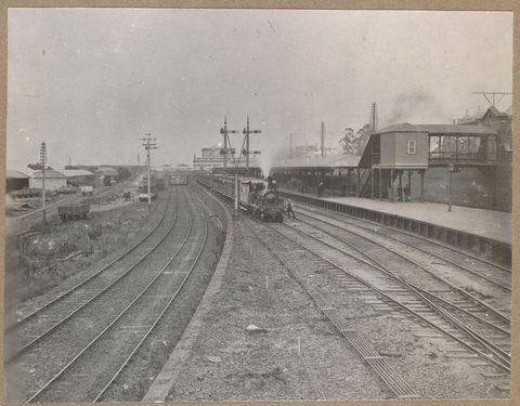 C.306.Princes Bridge.Station.1886