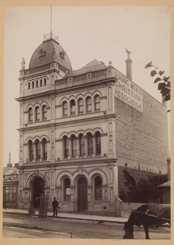Young Men's Christian Association, 87 Russell St. Melbourne, 1870–90
