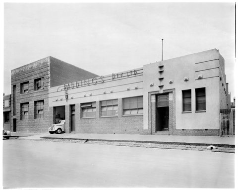 Paddings Pty. Ltd., 22 Munster Terrace, North Melbourne, coat padding manufacturers, c. 1943