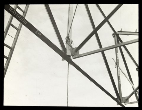 Steel framework, Johns & Waygood, Sandringham, 1920–40
