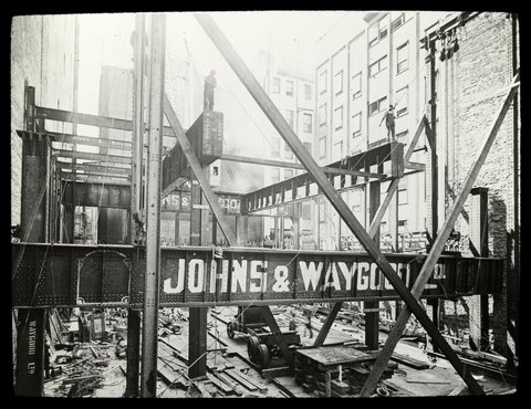 Regent Theatre, Collins Street, under construction, 1920–40