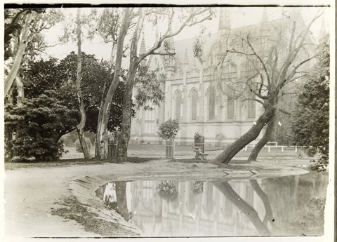 Original Wilson Hall, University of Melbourne [Vic.], c. 1935