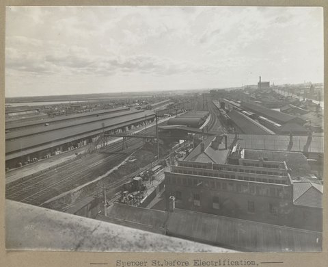Spencer St.before Electrification, 1905–28